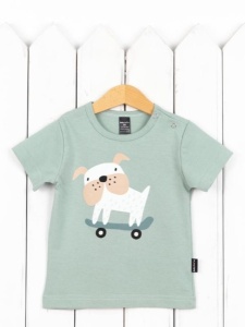 Футболка для мальчика Baby Boom Ф90/8-К Шалфей