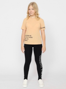 Легинсы для девочки CWJG 70317-22-346  Черный