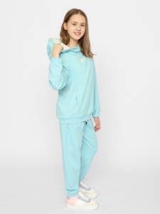 Брюки для девочки CSJG 70349-43-356 Голубой