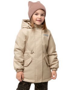 Куртка утеплённая для девочки NIKASTYLE 4м4025 Латте