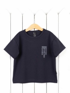 Футболка для мальчика Baby Boom Ф154/1-К Графит Б119