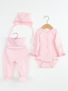 Комплект для девочки Baby Boom КН165/2-И Розовый я737