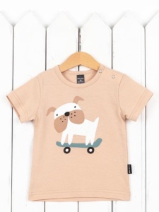 Футболка детская Baby Boom Ф90/9-К Светло-бежевый