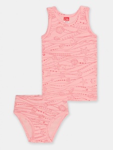 Комплект для девочки CSKG 30039-27 Розовый