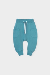 Брюки для мальчика Crockid КР 400527 холодный изумруд к390