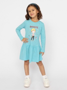 Платье для девочки CWKG 63276-40-331 Бирюзовый