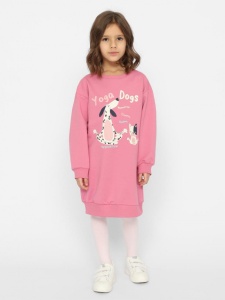 Платье для девочки CSKG 63442-27-350 Розовый