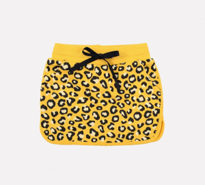 Юбка для девочки Crockid КР 7121 желтый, леопард к271