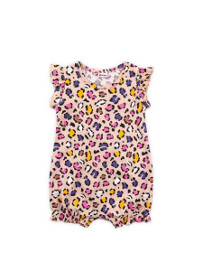 Песочник для девочки Youlala 1036100216 Розовый разноцветный леопард