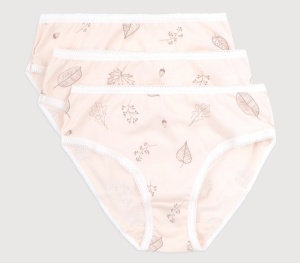 Трусы для девочки Crockid К 1931-3 листопад на сливках