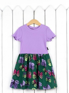 Платье для девочки Baby Boom С238/1-К Орхидея + бабочки Б111