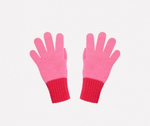 Перчатки для девочки Crockid К 134/ш ярко-розовый, розовый