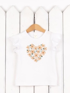 Футболка для девочки Baby Boom Ф157/2-К Белый