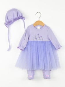 Комплект для девочки Baby Boom КН177/2-И Лаванда + Сирень я738