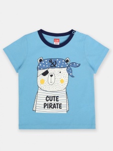 Футболка для мальчика CSBB 63589-43-380 Голубой