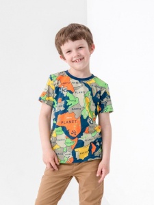 Футболка для мальчика CSJB 63115-99-320 Мультиколор