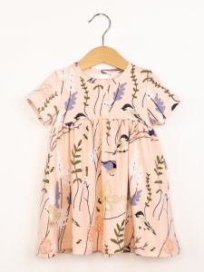 Платье для девочки Baby Boom С255/10013-И(Н) Птички на розовом