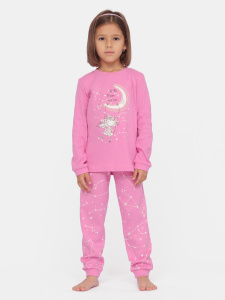 Пижама для девочки Cherubino CSKG 50087-27 Розовый