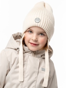 Шапка для девочки NIKASTYLE 11м10425 Молоко