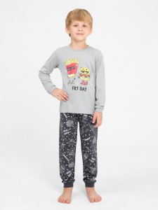 Пижама для мальчика CWKB 50135-23 Серый