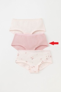 Трусы для девочки Crockid К 1964-3 розовый жемчуг, розовый, букетик (розовый)