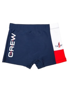 Плавки шорты для мальчика PL 12412206 Тёмно-синий Белый Красный