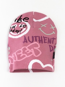 Шапка для девочки Baby Boom А77/8-К Граффити Б117