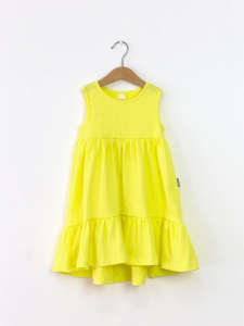 Платье для девочки Baby Boom С161/1-К Лимонный щербет