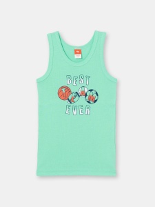 Майка для мальчика CWKB 20057-38 Ментоловый