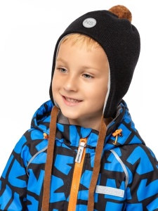 Шапка для мальчика NIKASTYLE 11м10325 Черный