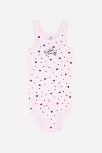 Комплект для девочки Crockid К 1064 точки на пыльно-розовом