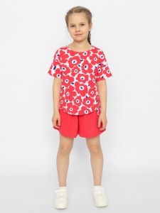 Шорты для девочки CSKG 70386-25-373 Малиновый