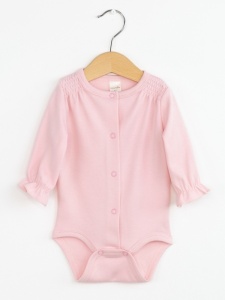 Боди для девочки Baby Boom Б146/2-И Белоснежка Светлая пудра я737