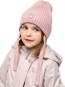 Шапка для девочки NIKASTYLE 11м10425 Пудра