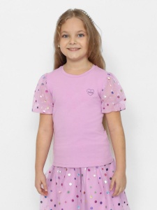Футболка для девочки CWKG 63631-45 Лаванда